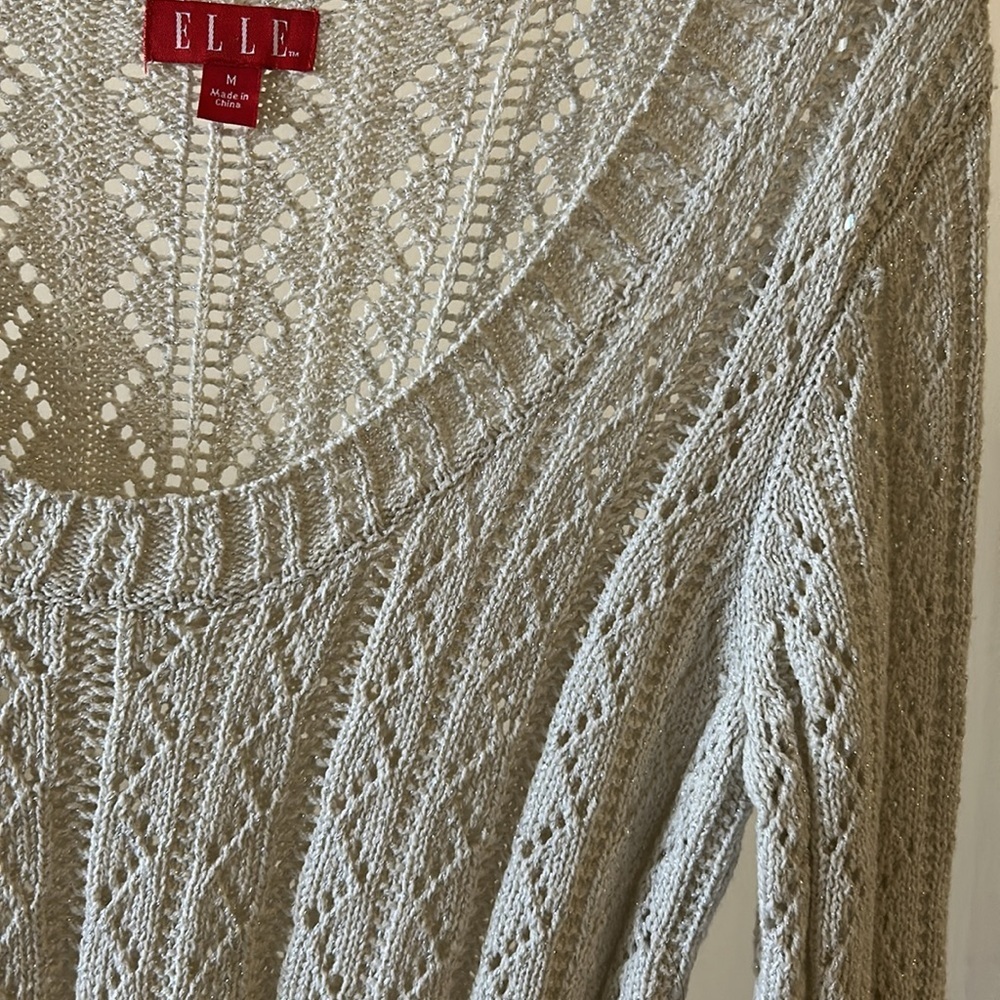 Elle Cream Knit Sweater - Picture 4 of 8